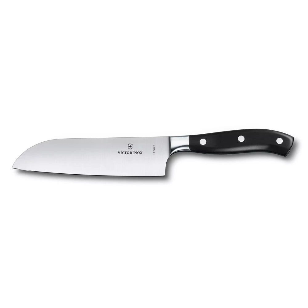 Grand Maître, santoku knife, 17cm, straight, pom, gift box