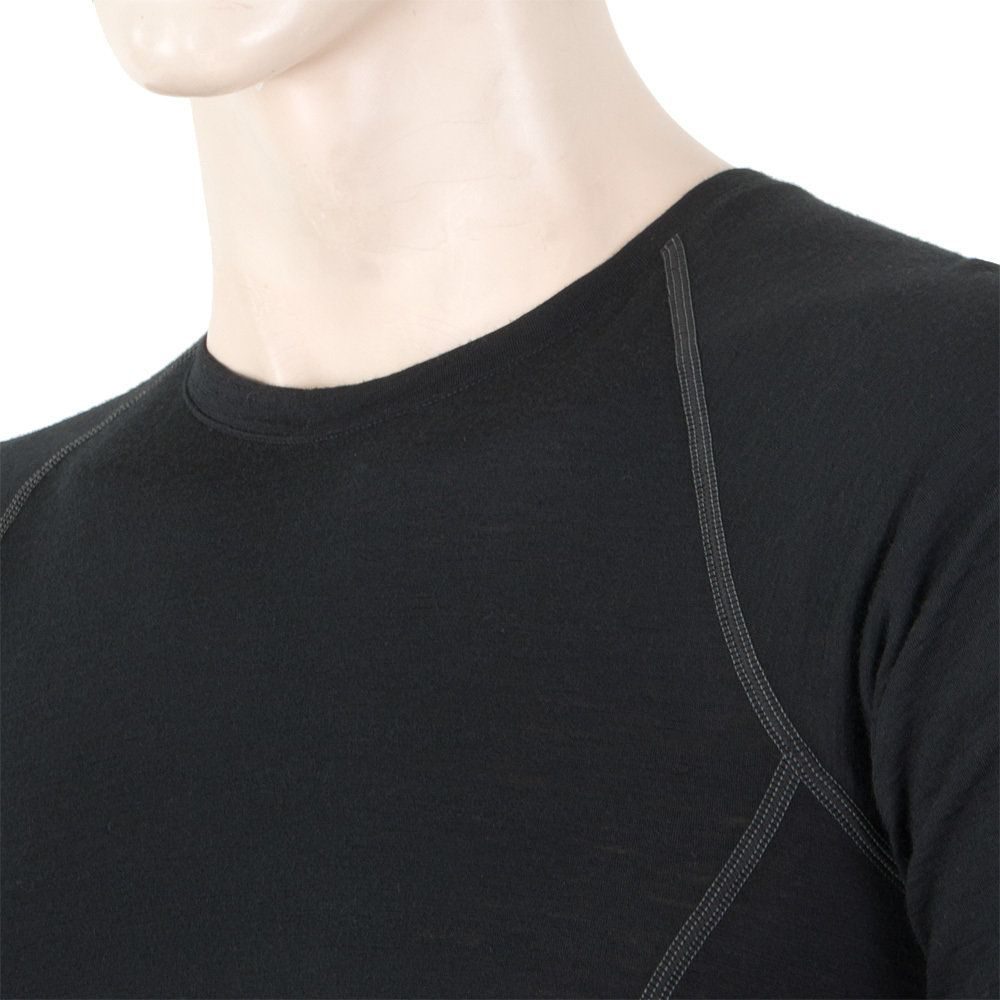 MERINO ACTIVE pánské triko dl.rukáv černá