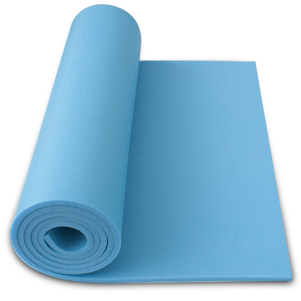 Single-layer car mattress 8 light blue B37