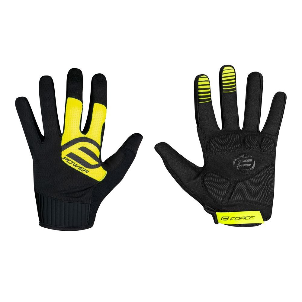 MTB POWER, černo-fluo
