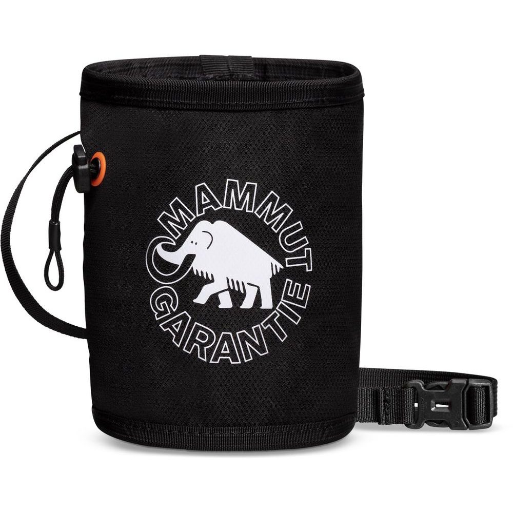 Gym Print Chalk Bag, black