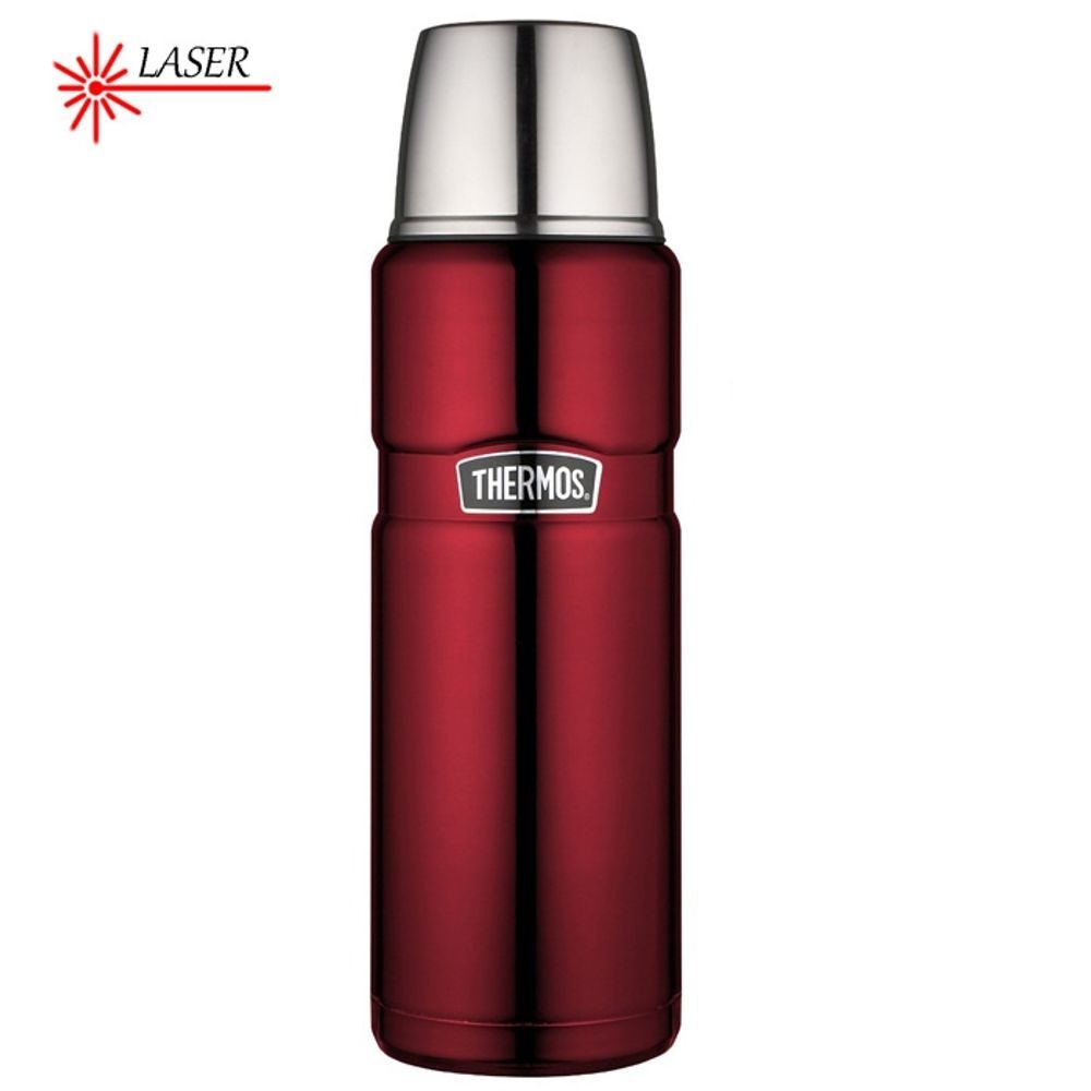 Beverage thermos 1200 ml red