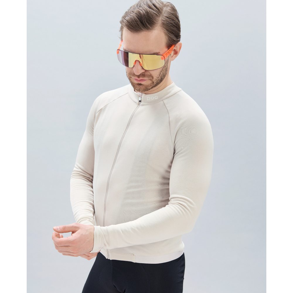 M's Thermal Lite LS Jersey Light Sandstone Beige