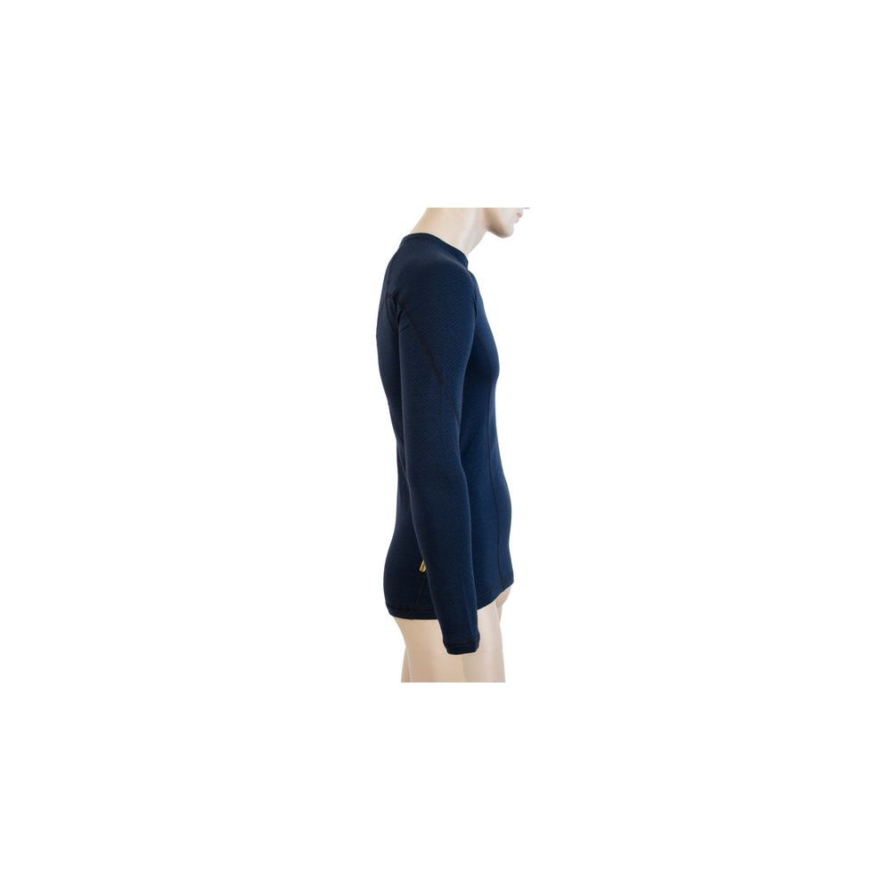 MERINO DF pánské triko dl. rukáv deep blue