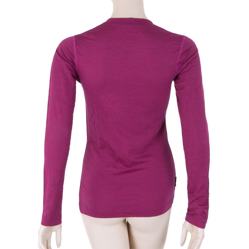 MERINO ACTIVE dámské triko dl.rukáv lilla