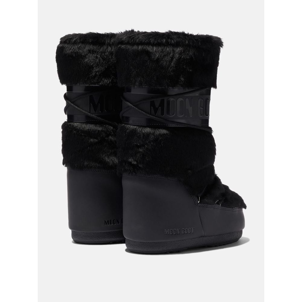 ICON FAUX FUR BLACK