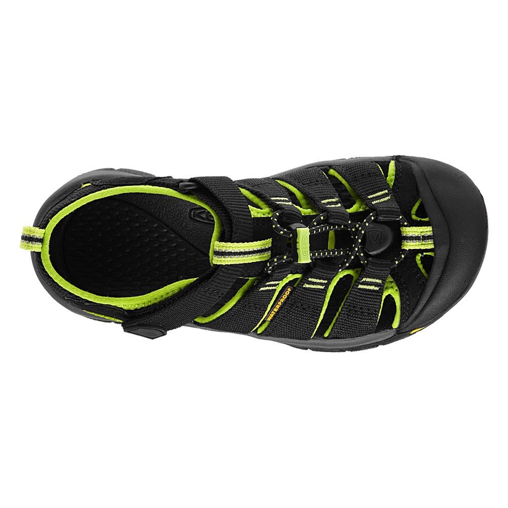 Newport H2 Jr black/lime green