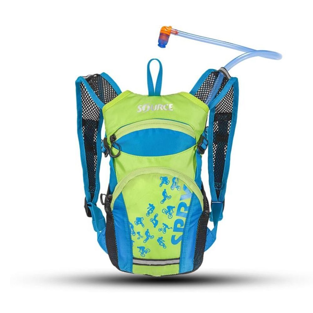 Spry 1.5L 2015 Light Blue/Green - Dětský cyklo batoh