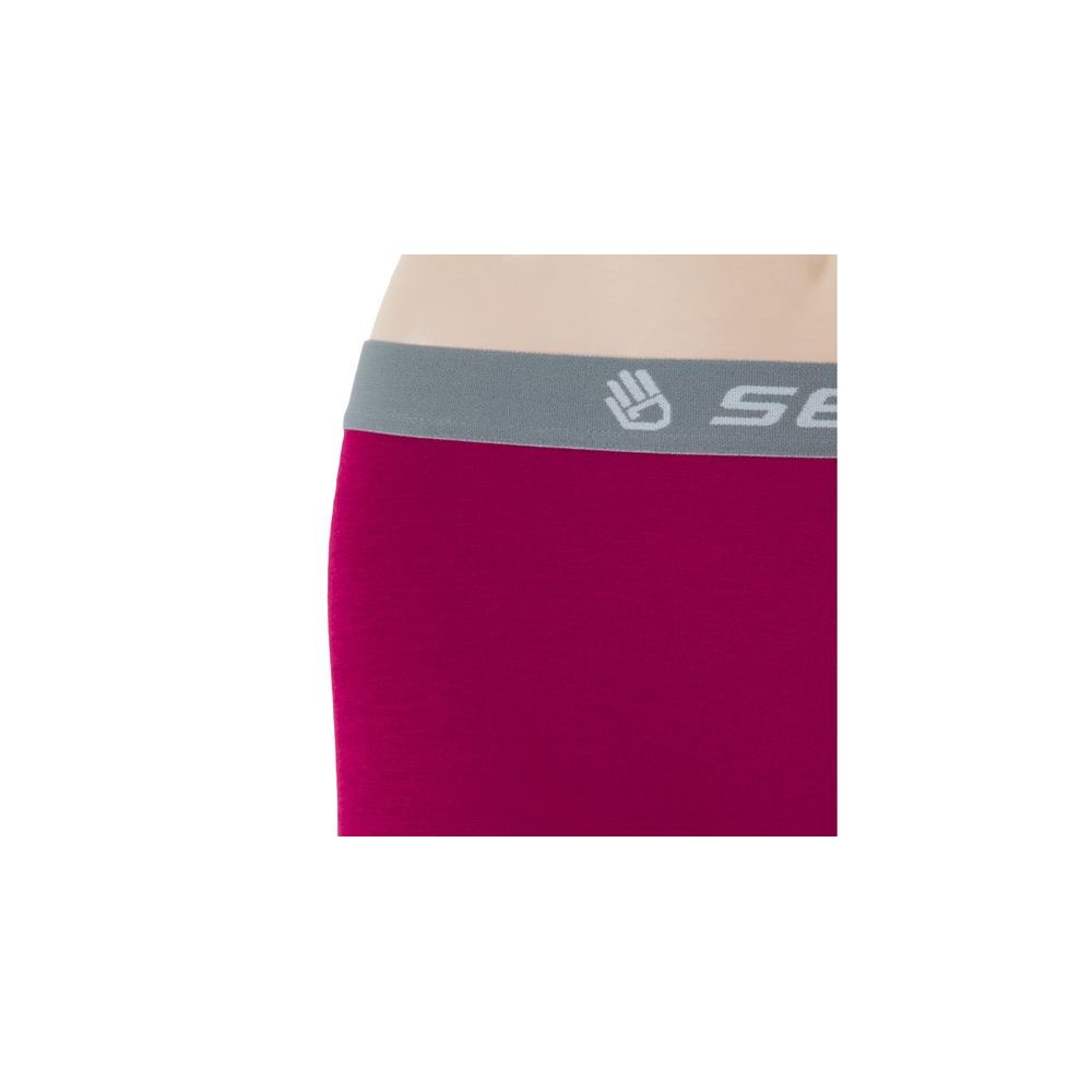 MERINO ACTIVE dámské kalhotky s nohavičkou lilla