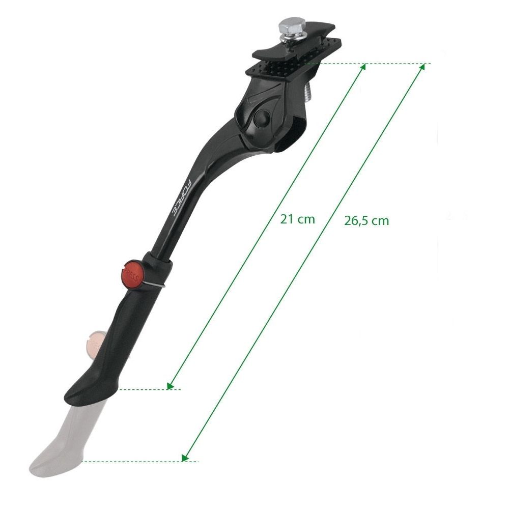 KID 16-20 Al under frame + anti-counter, black