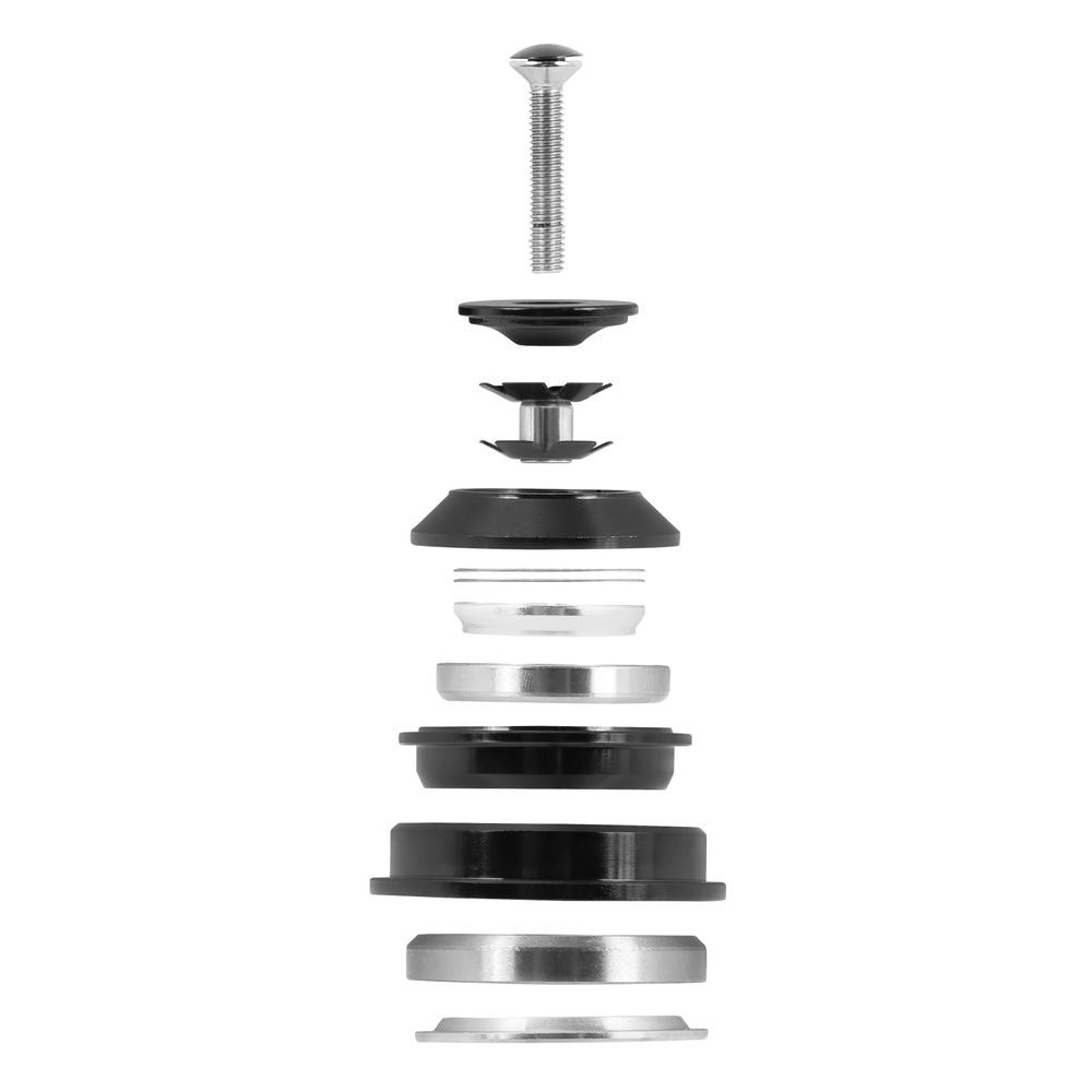 F TAPER 1 1/8"-1 1/2" polointegr.55mm černé