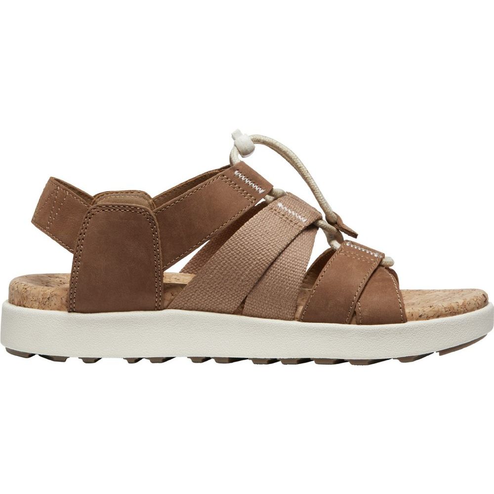 ELLE MIXED STRAP WOMEN, toasted coconut/birch
