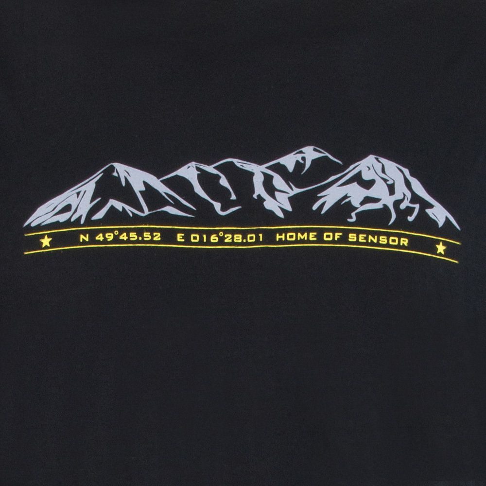 MERINO ACTIVE PT MOUNTAINS pánské triko kr.rukáv černá