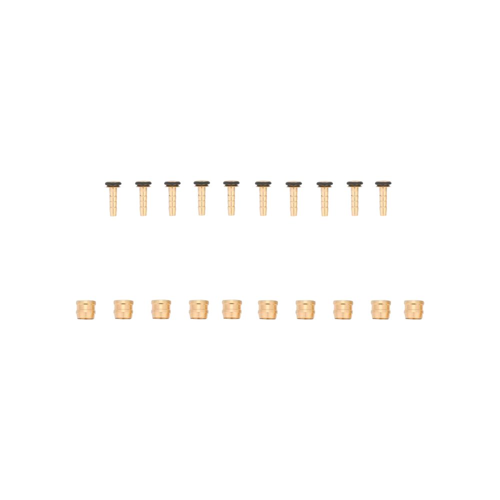 Tektro Hose Fitting Kit Gold 10-Pack