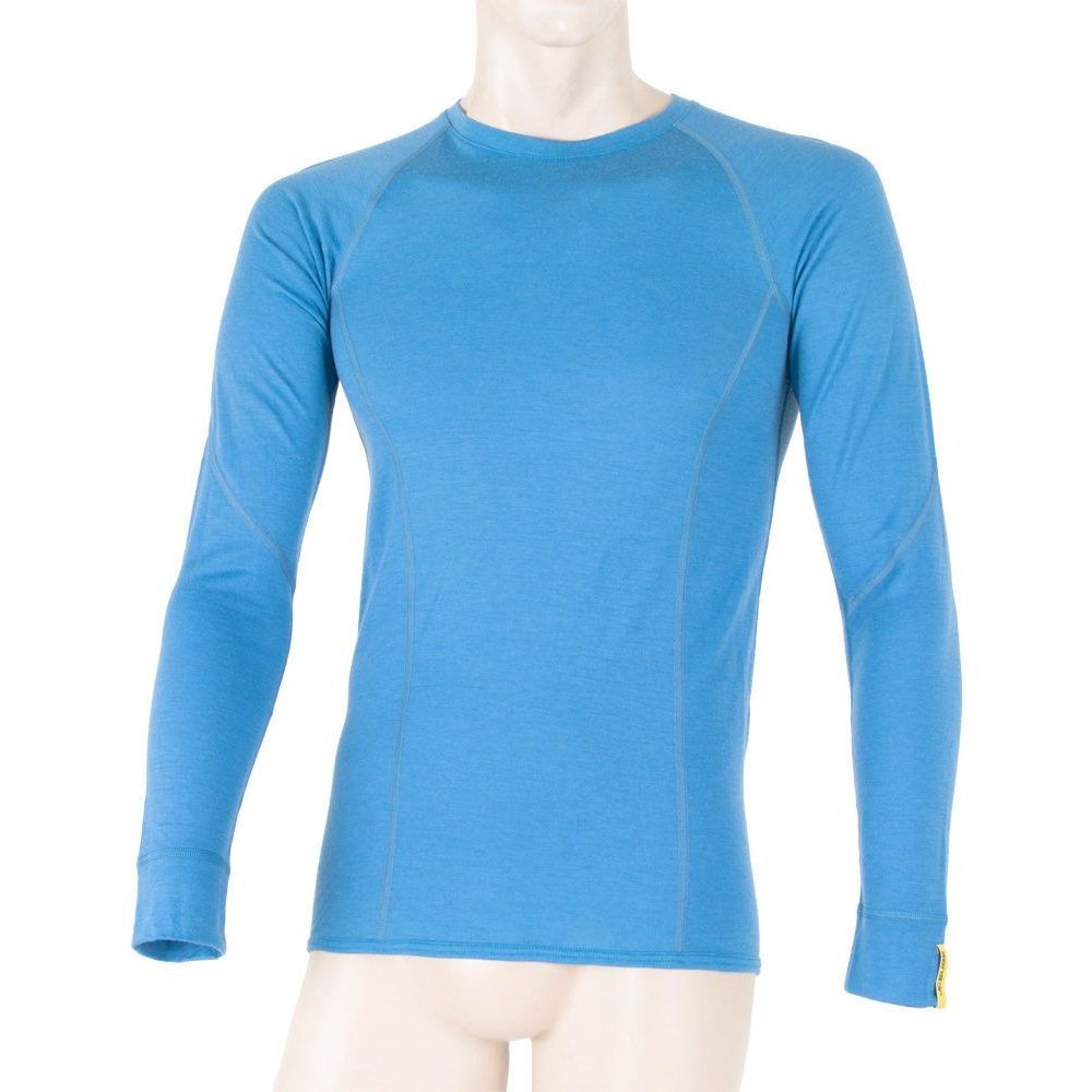 MERINO ACTIVE pánské triko dl.rukáv modrá