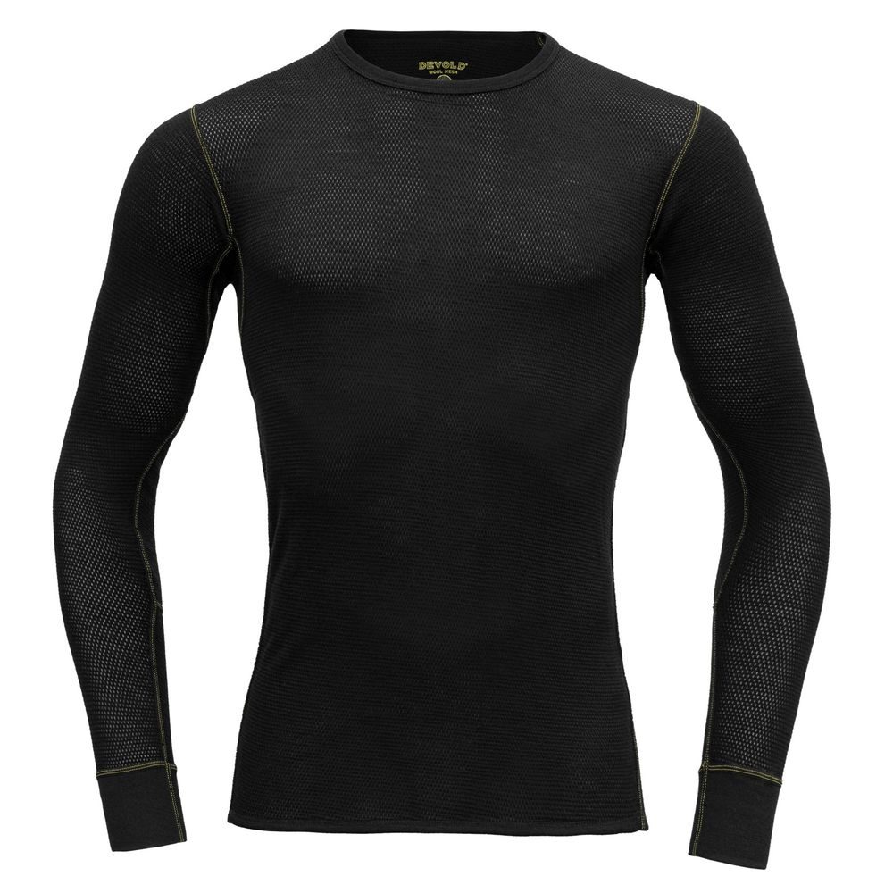 Wool Mesh Man Shirt, Caviar