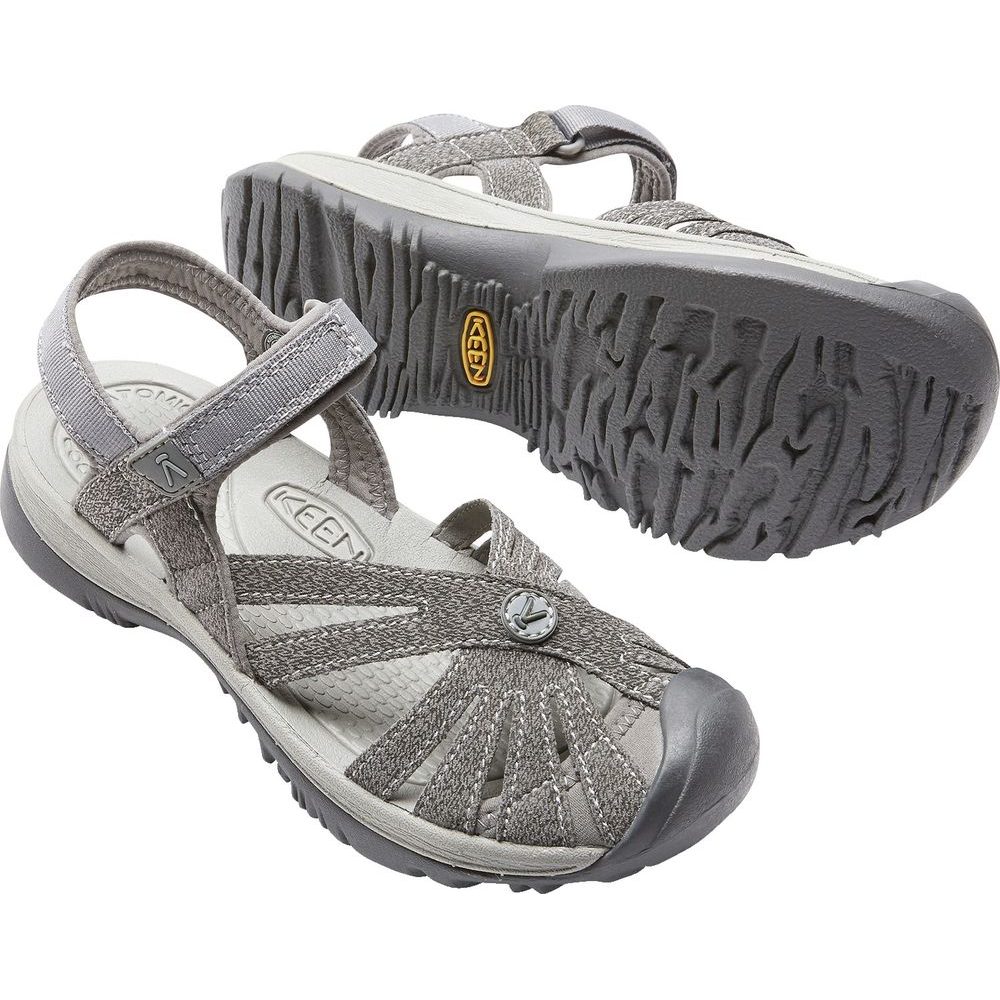 ROSE SANDAL WOMEN gargoyle/raven