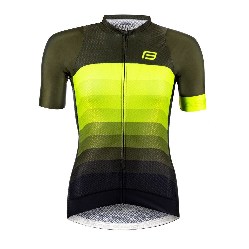 ASCENT LADY neck sleeve, green-fluo