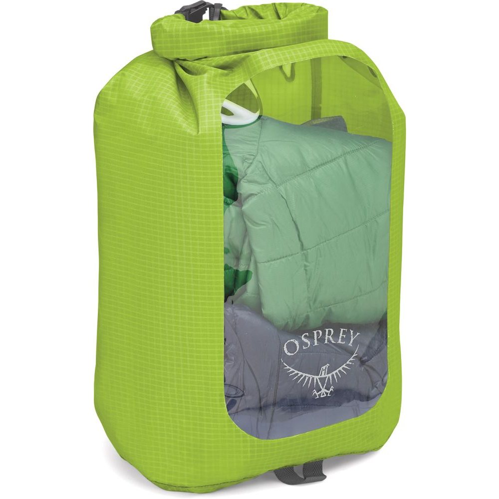 DRY SACK 12 W/WINDOW, limon green