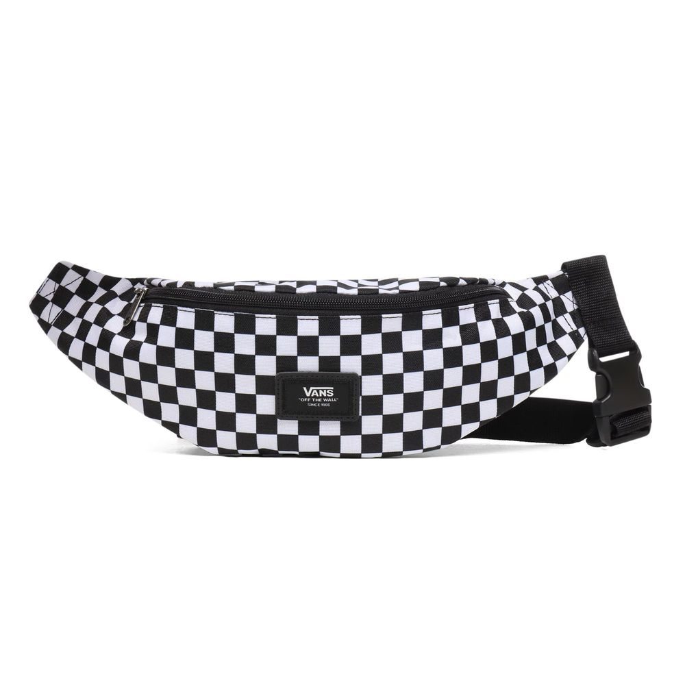 MN MINI WARD CROSS BODY Black/White Check