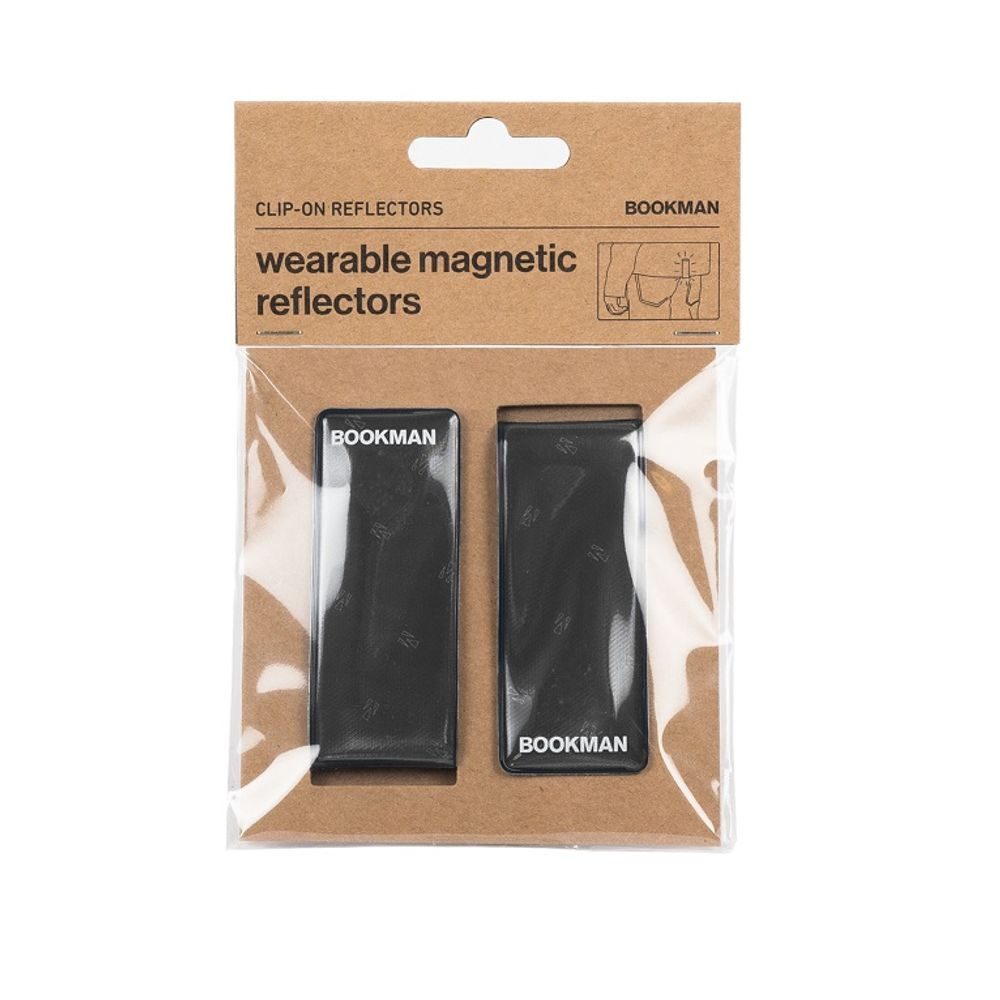CLIP-ON REFLECTORS, černá