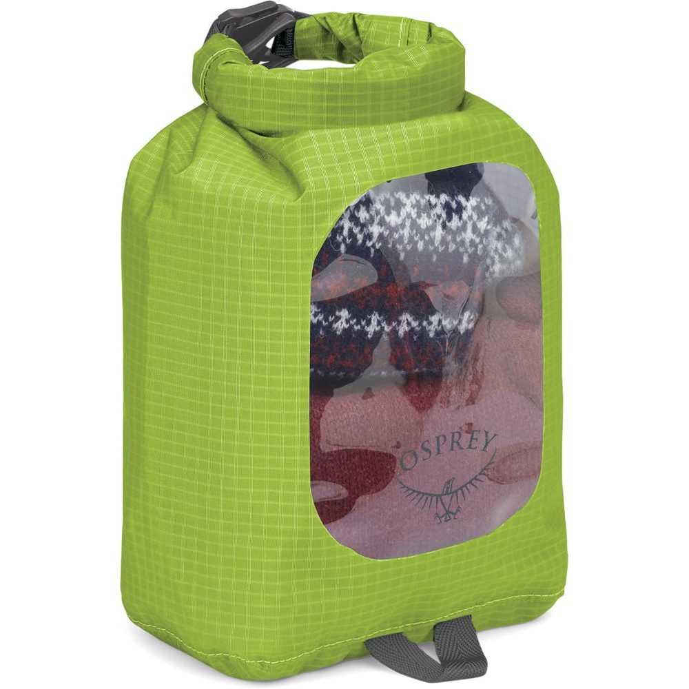DRY SACK 3 W/WINDOW, limon green