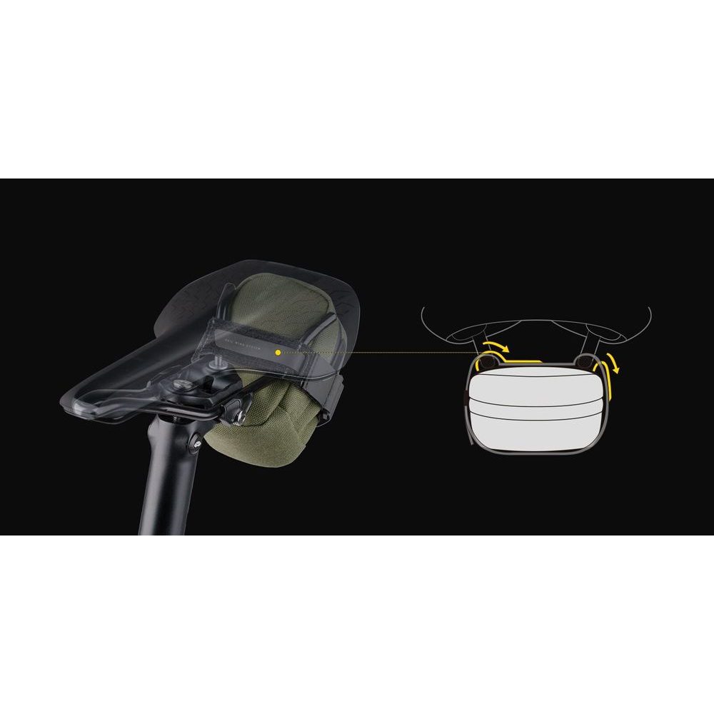 ELEMENTA SEATBAG Slim zelená XS