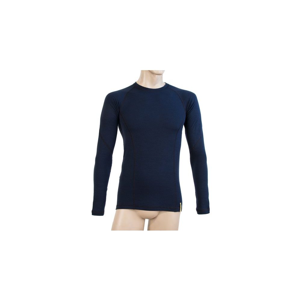 MERINO DF pánské triko dl. rukáv deep blue
