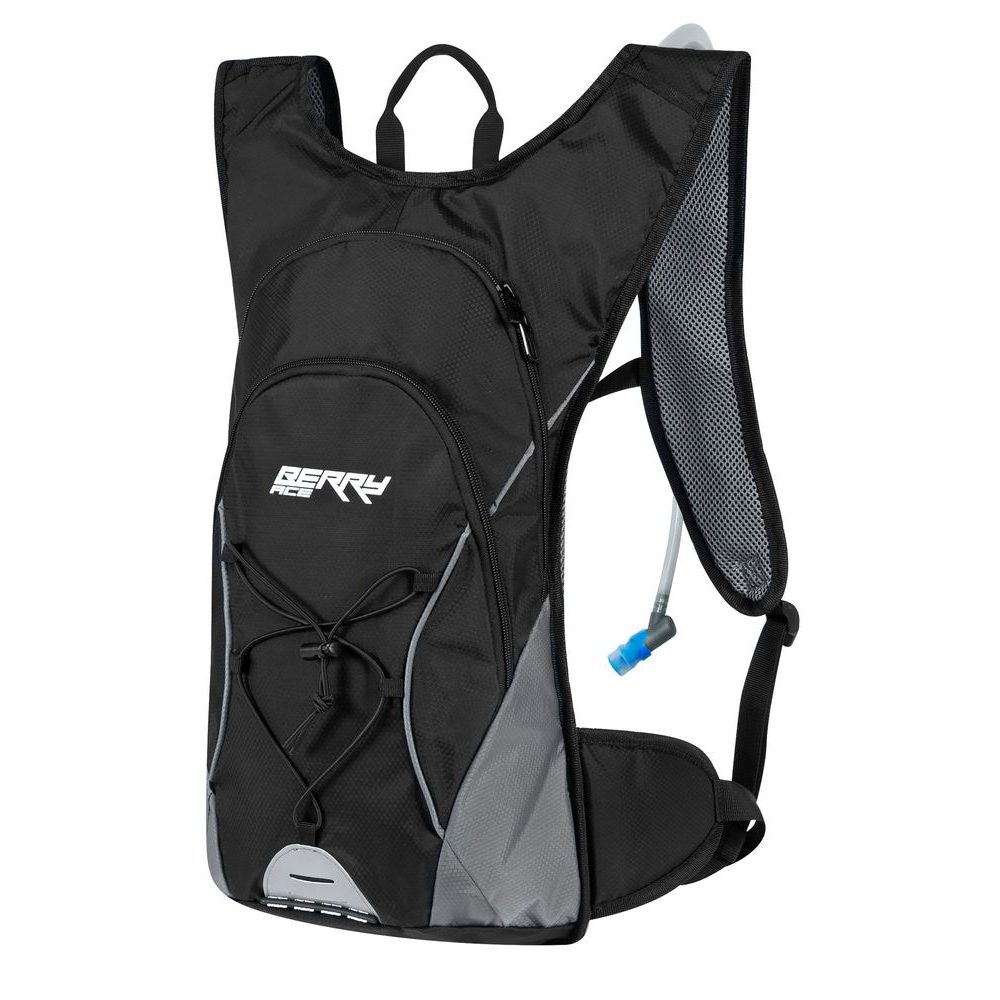 BERRY ACE PLUS 12L+2L rez., černo-šedý
