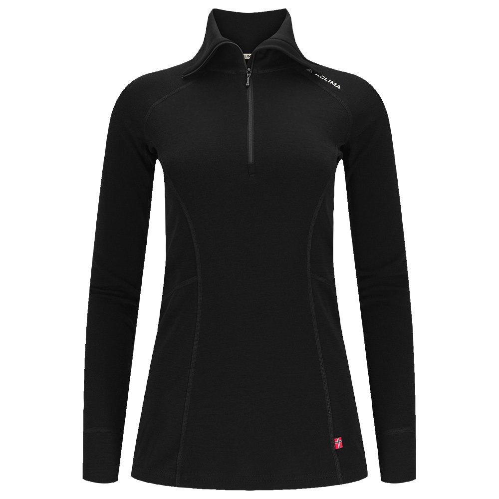 WarmWool polo W's Jet Black