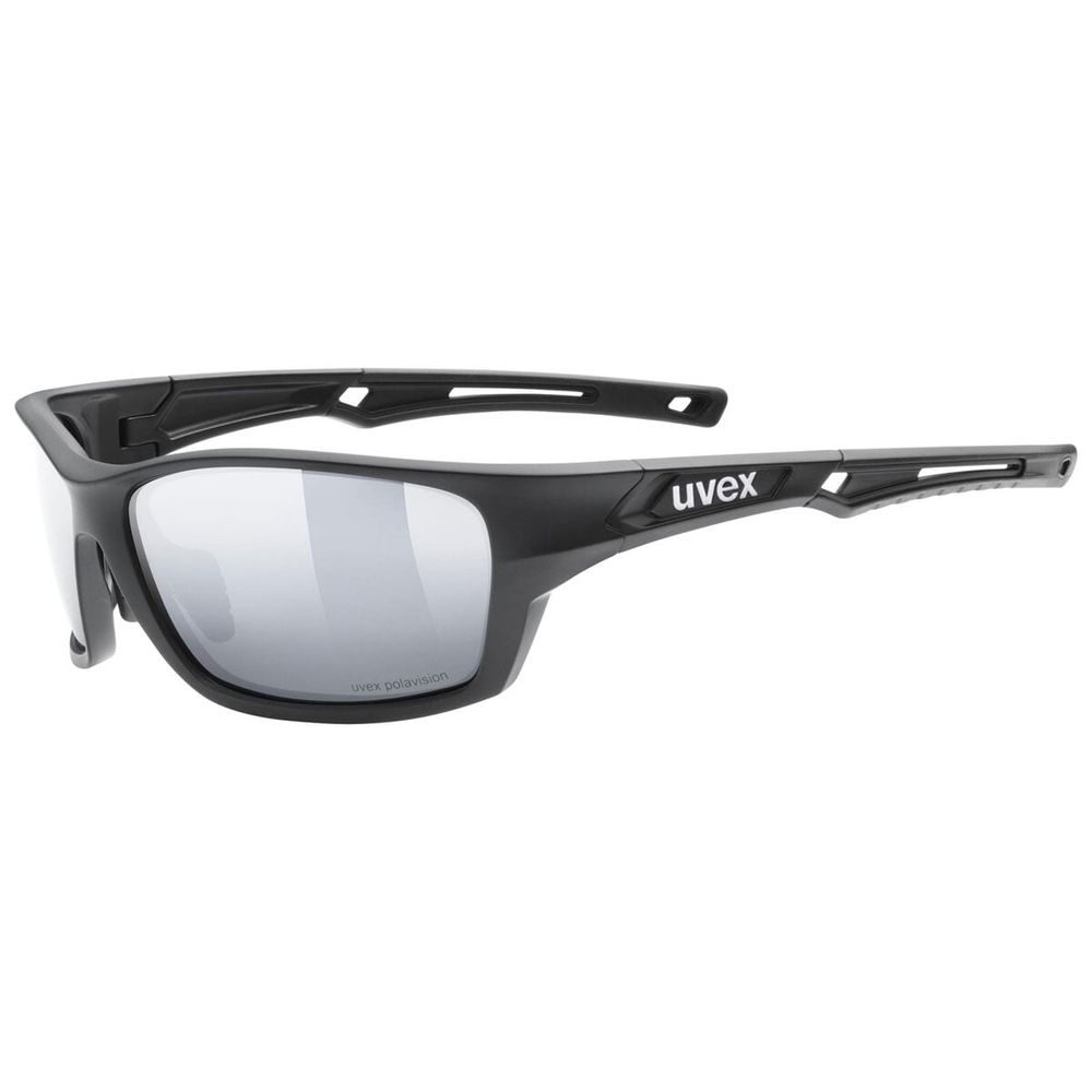 SPORTSTYLE 232 P BLACK MAT / POLAVISION MIRROR SILVER (CAT. 3) 2025