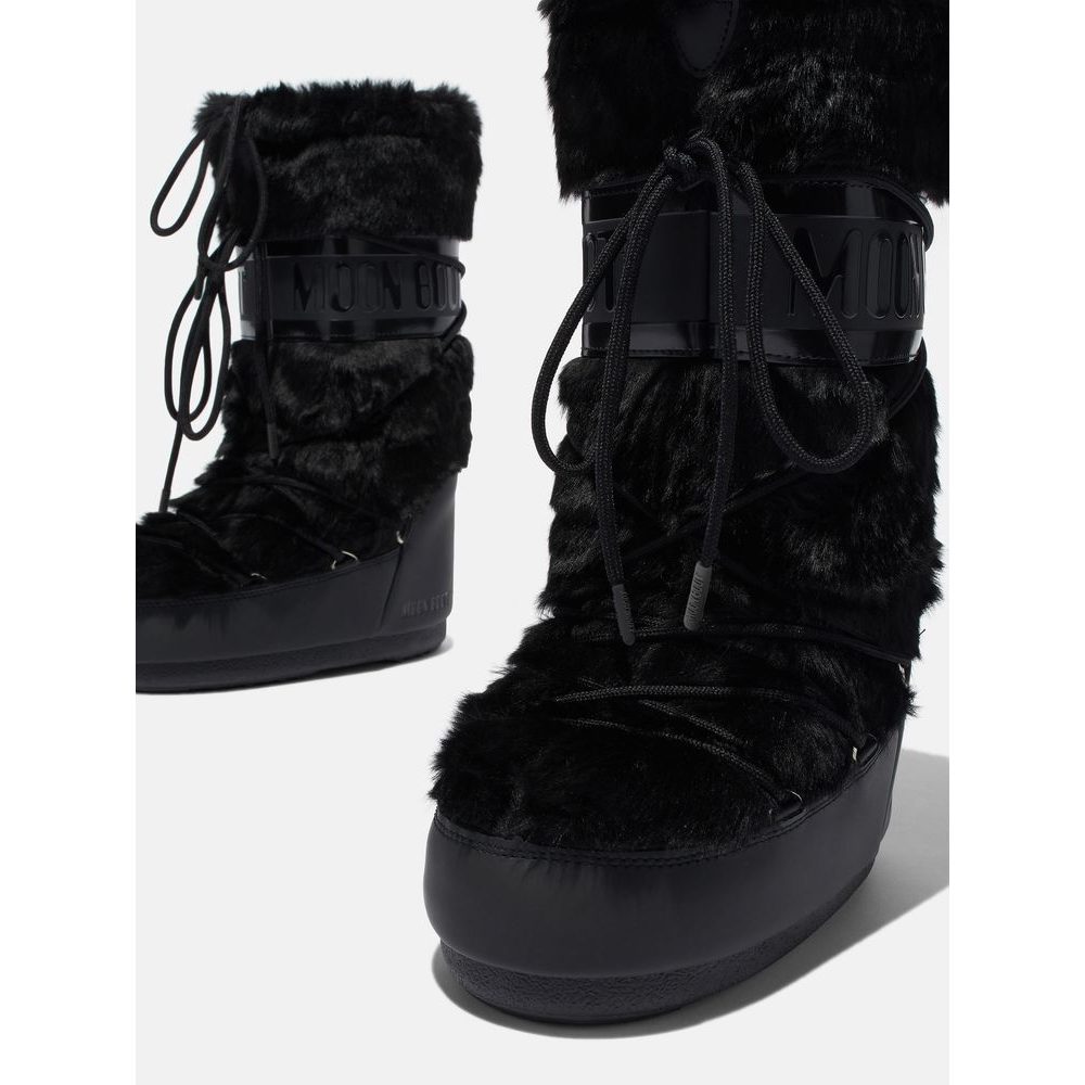 ICON FAUX FUR BLACK