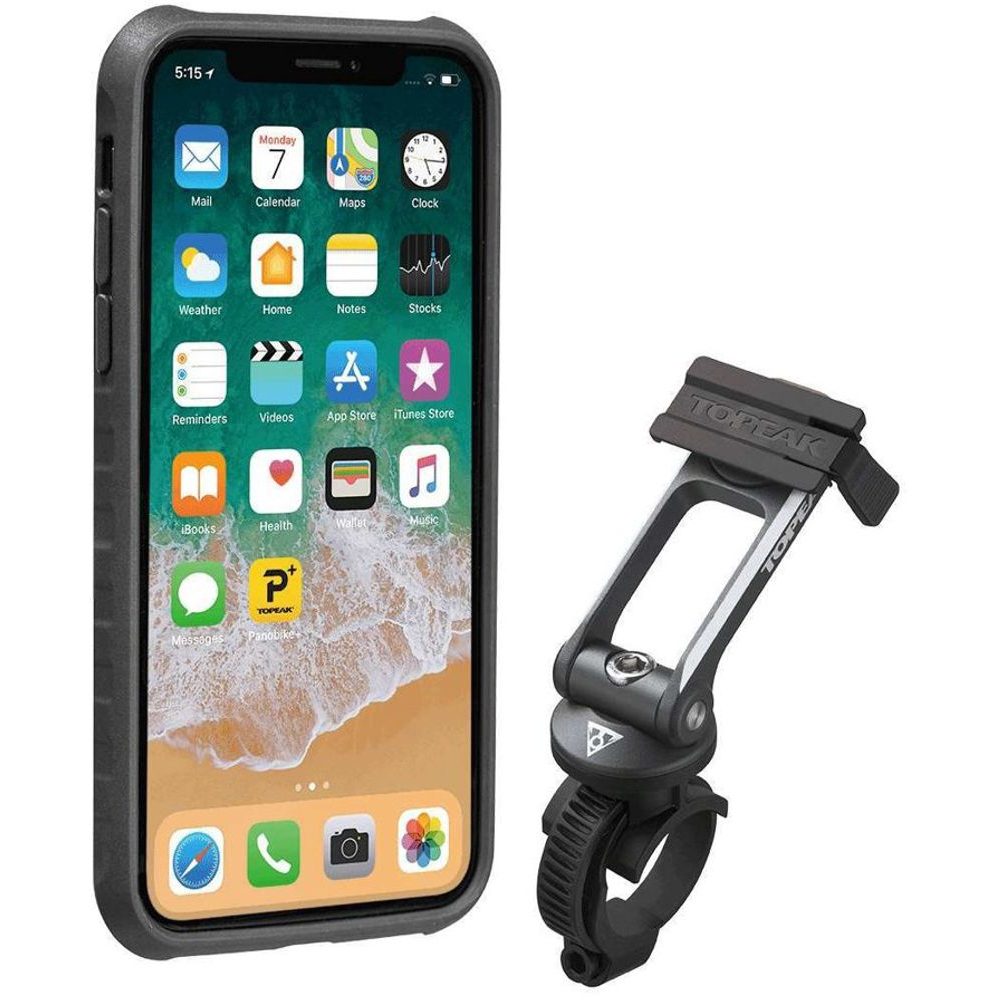 RIDECASE pro iPhone X černá/šedá