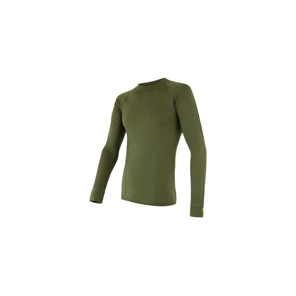MERINO ACTIVE pánské triko dl.rukáv safari