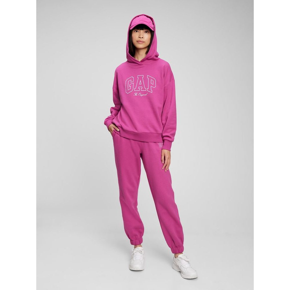 708727-08 Tepláky GAP logo joggers Růžová
