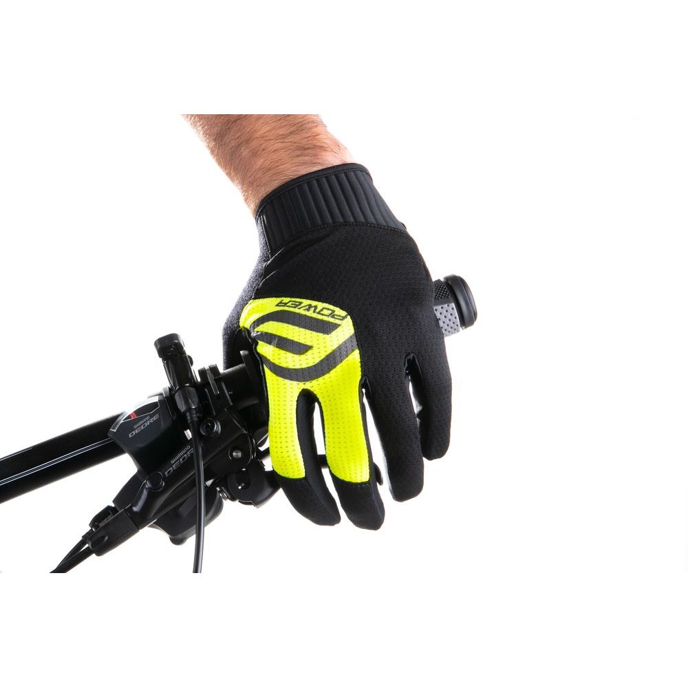 MTB POWER, černo-fluo
