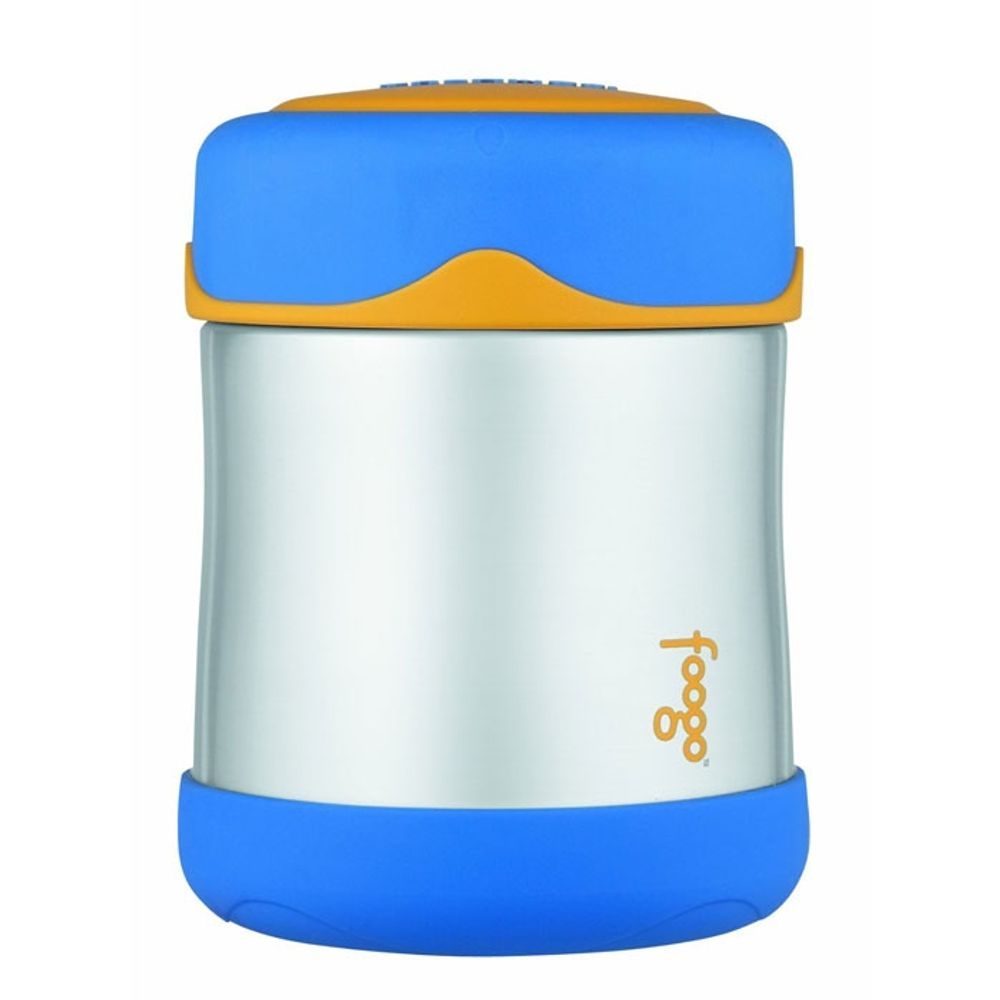 Baby food thermos 290 ml blue