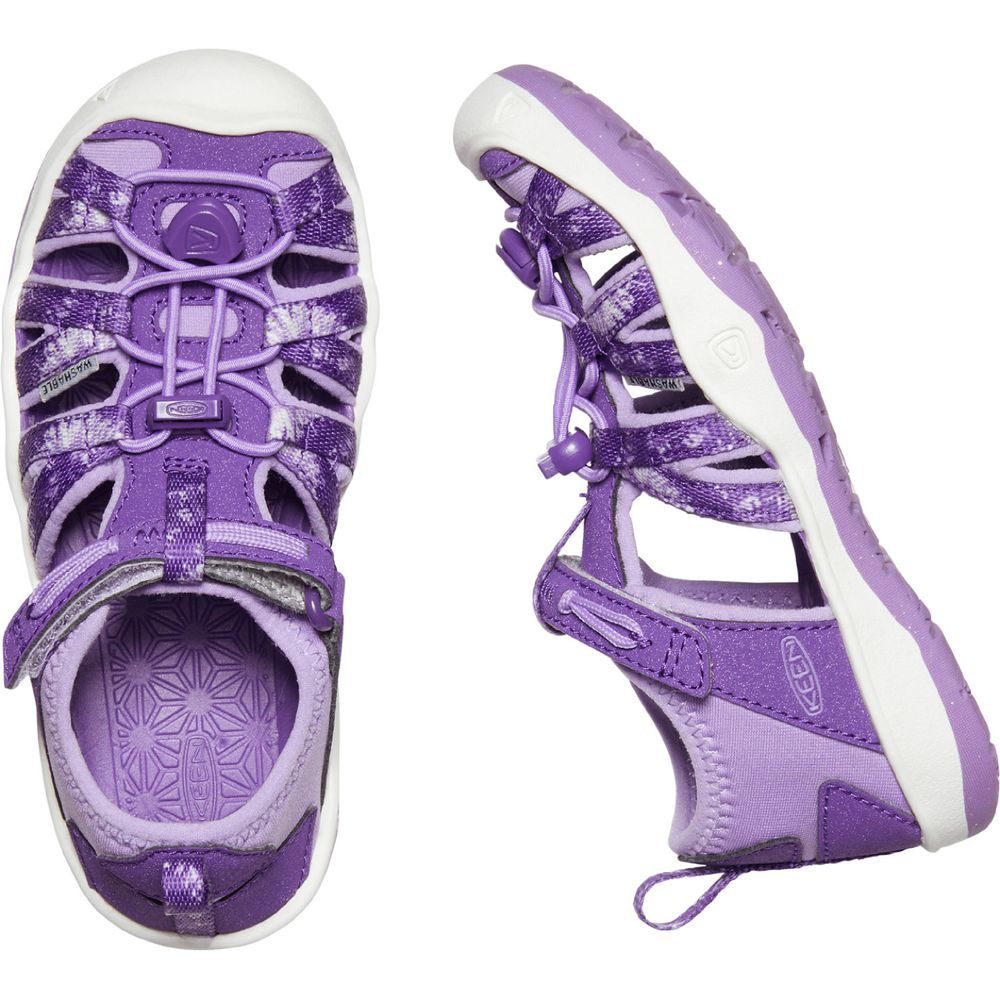 MOXIE SANDAL CHILDREN multi/english lavender