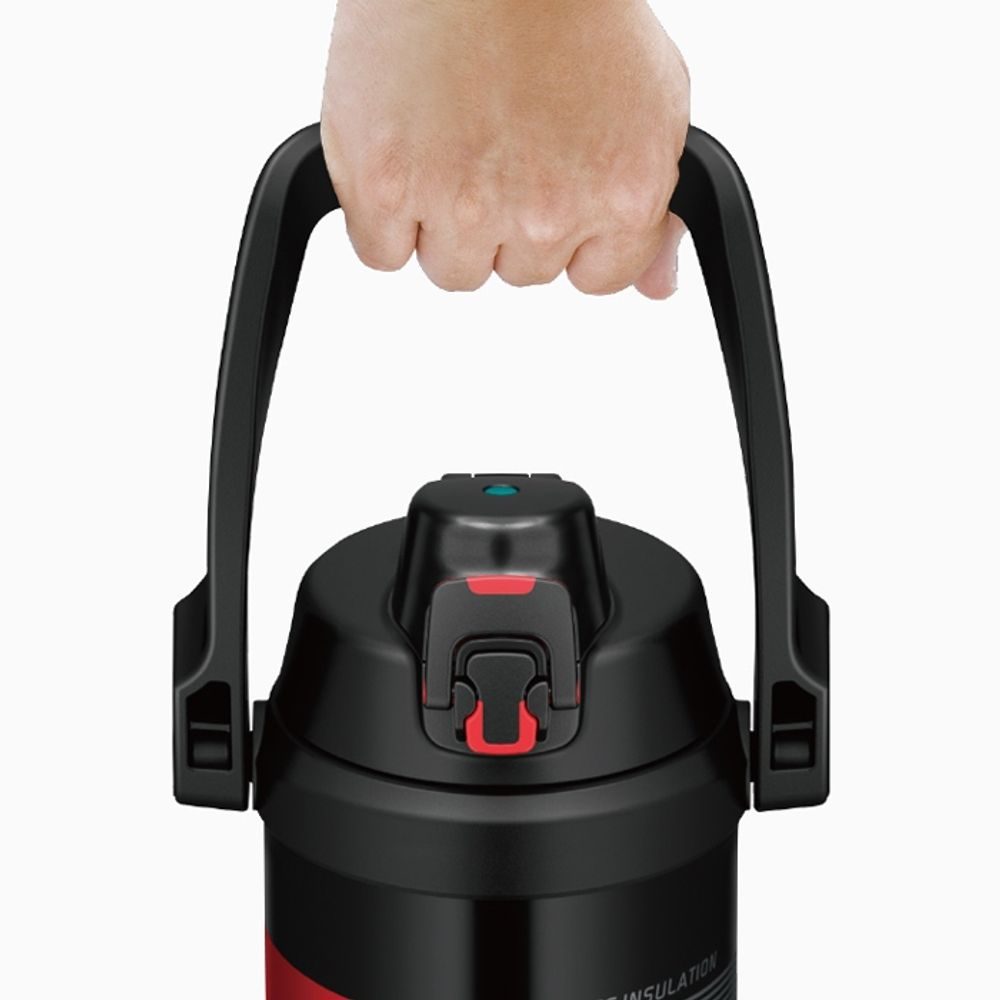 Hydration thermos 2,0 l black