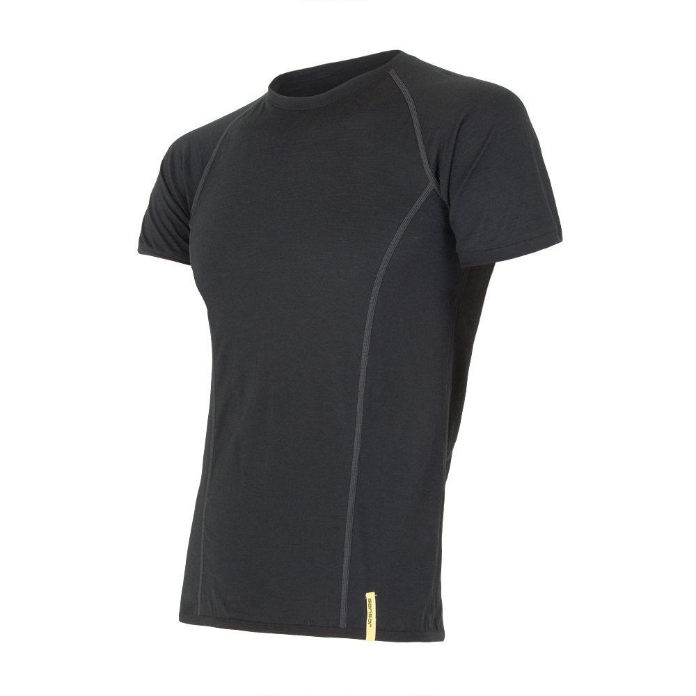 MERINO ACTIVE pánské triko kr.rukáv černá