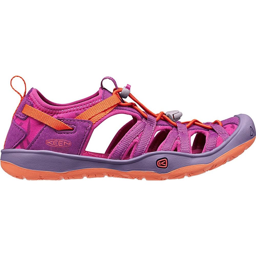 MOXIE SANDAL K purple wine/nasturtium