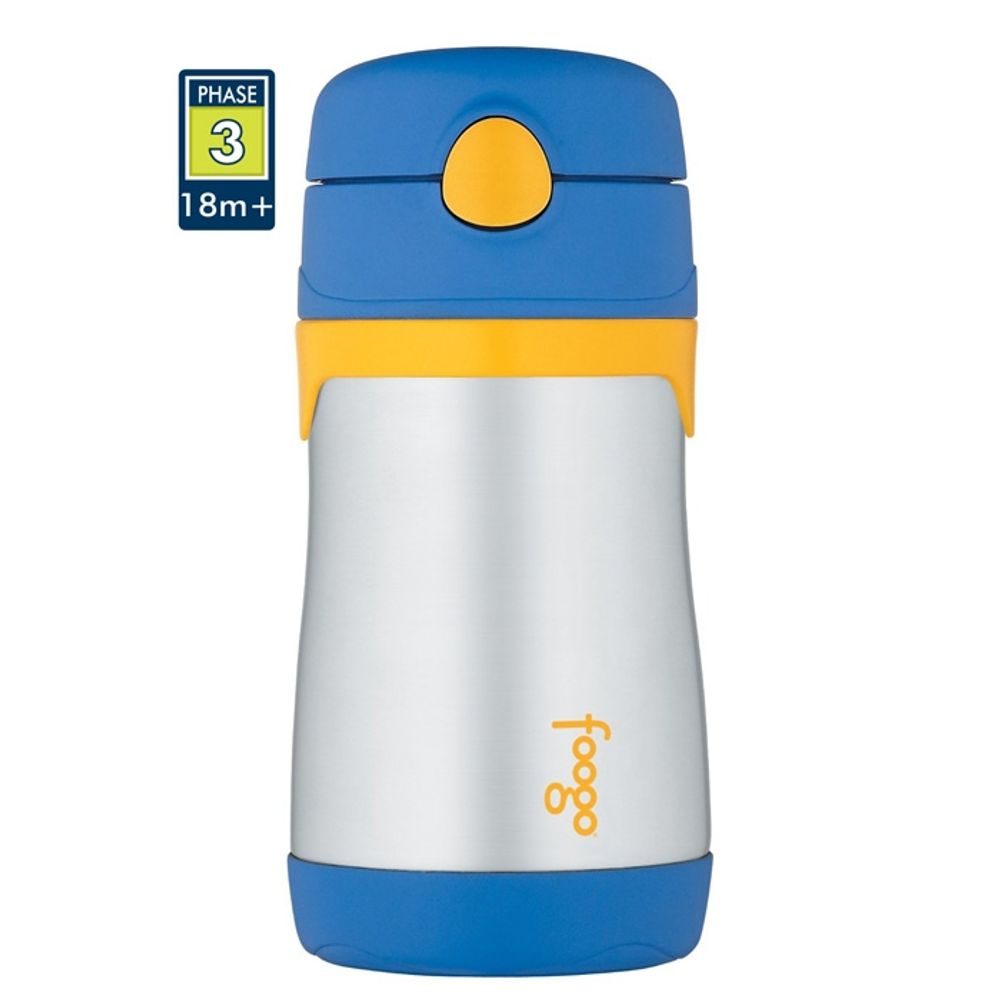 Baby thermos 290 ml blue