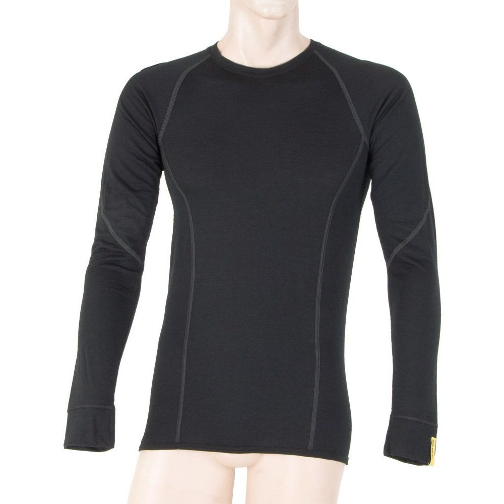 MERINO ACTIVE pánské triko dl.rukáv černá