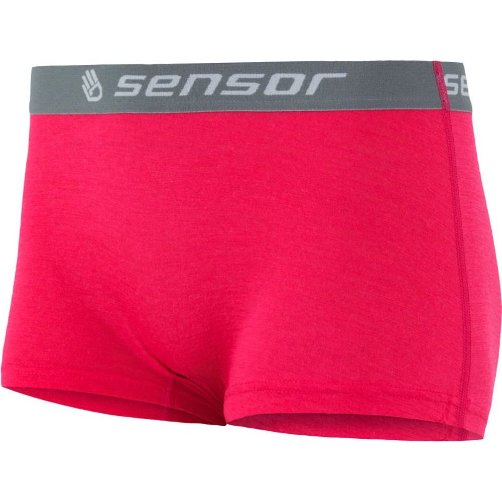 MERINO ACTIVE dámské kalhotky s nohavičkou magenta