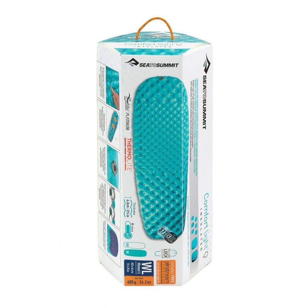 Comfort Light Insulated Air Mat Women's Large Carribean