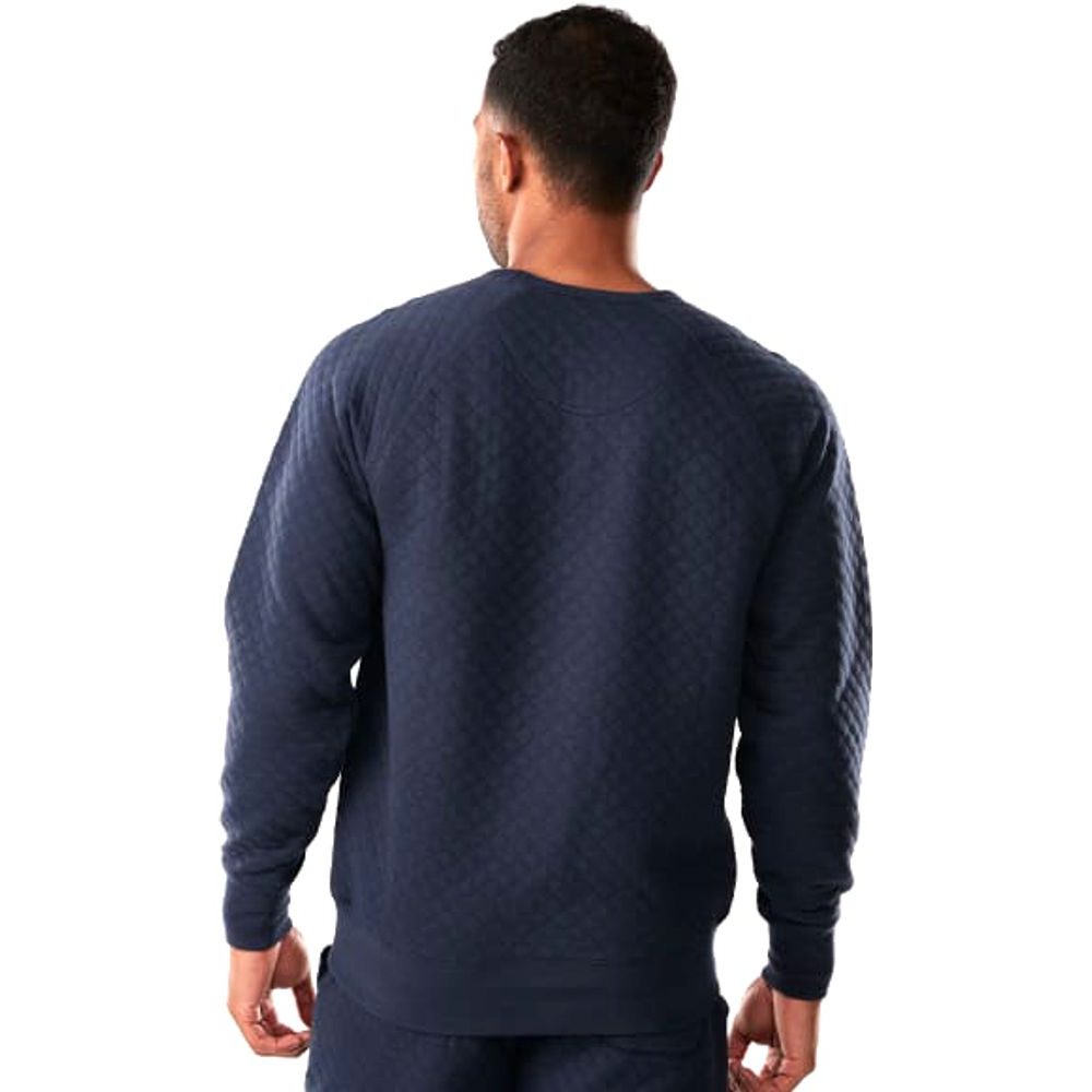 Quilted Crewneck, Tmavě modrá