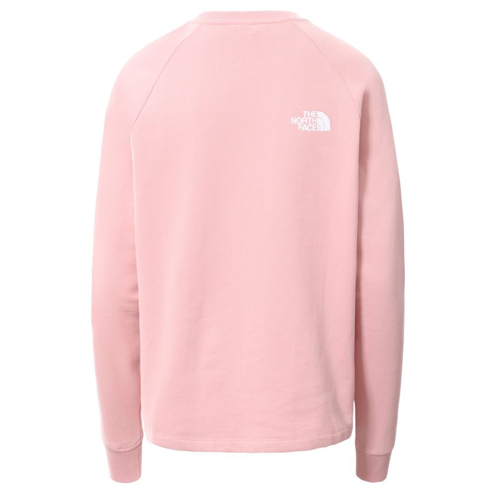 W OVERSIZED CREW, ROSE TAN