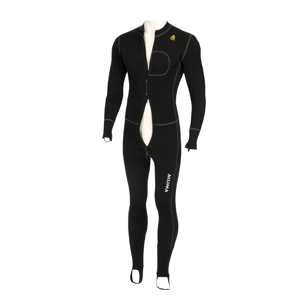 WarmWool Bodypiece, Jet Black, Unisex