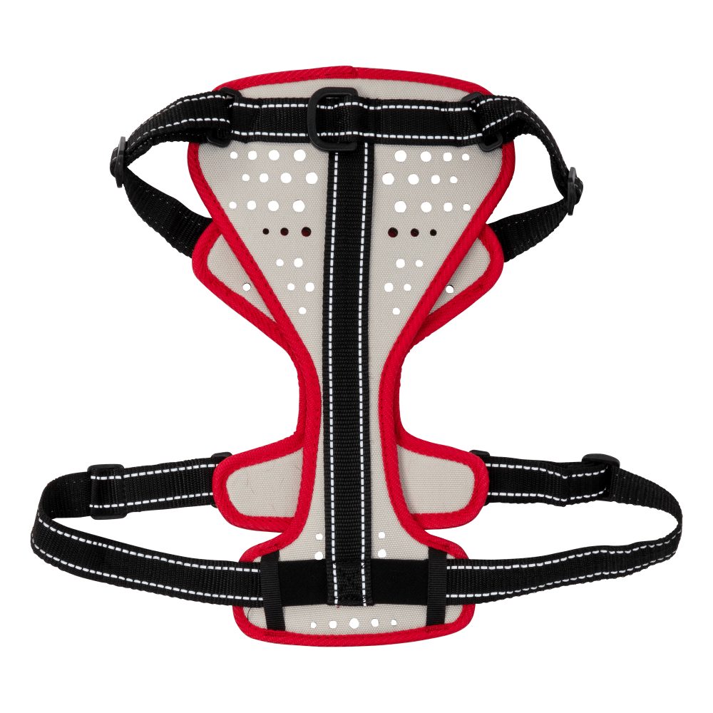 Dog Harness - Reflective, black