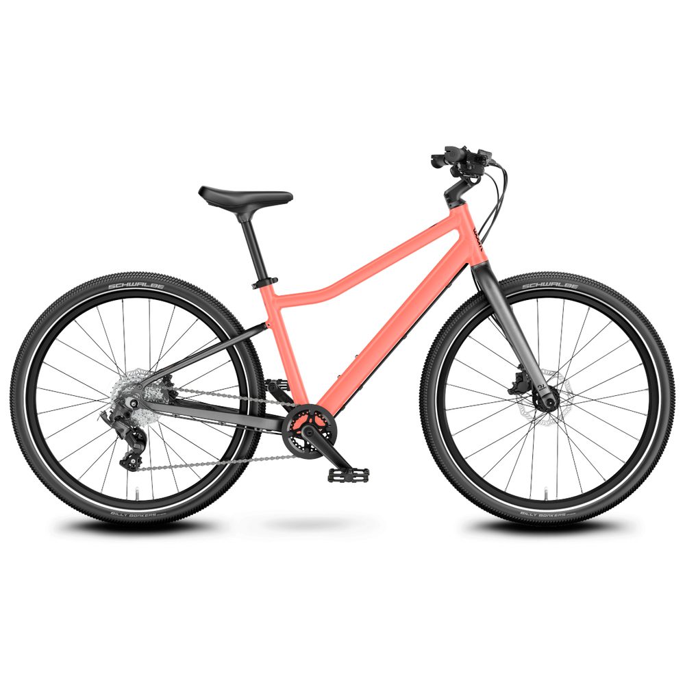 Woom Explore 5 Neon Coral 24"
